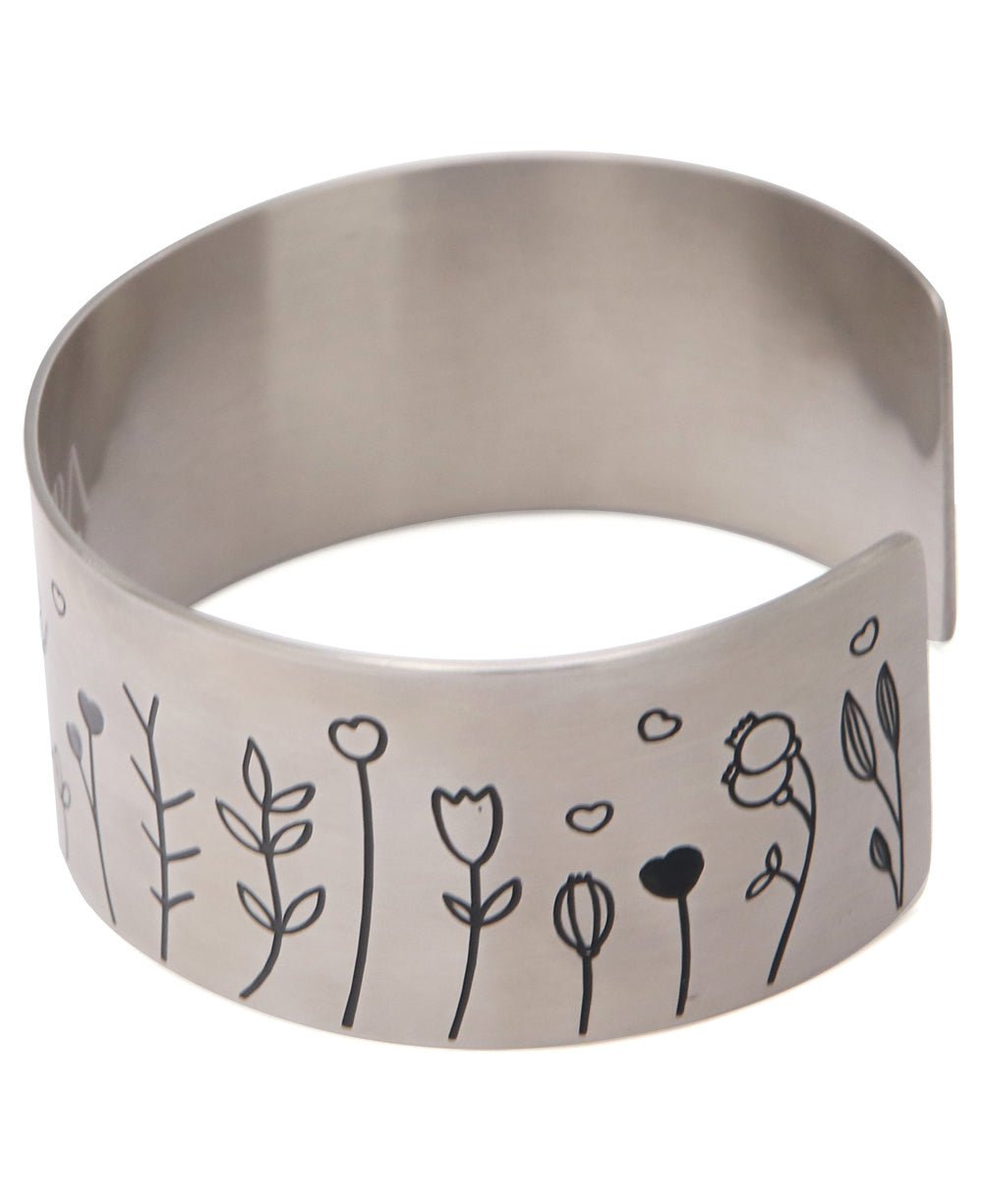 Choose Joy Adjustable Stainless Steel Cuff Bracelet
