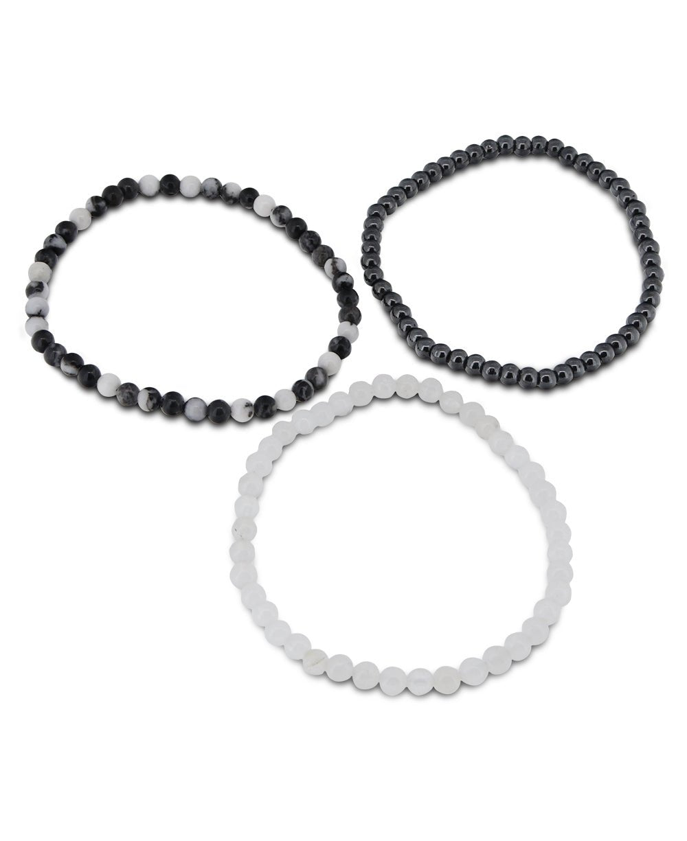Energy Bracelets for Balance, Set of 3