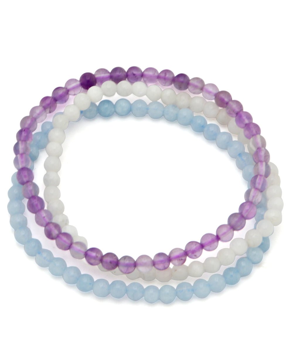 Energy Bracelets for Tranquility, Set of 3