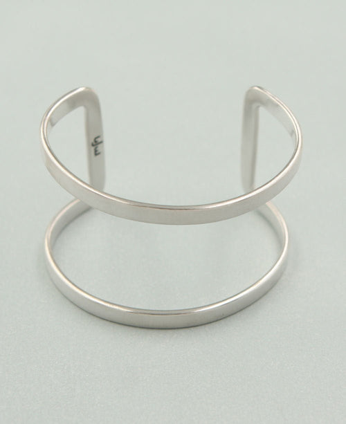 "Have Faith" Hidden Mantra Wide Cuff Bracelets