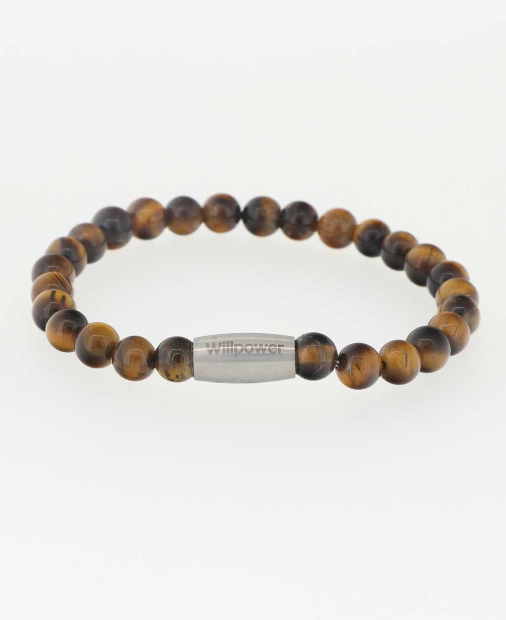 Willpower Tiger's Eye Gemstone Bracelet
